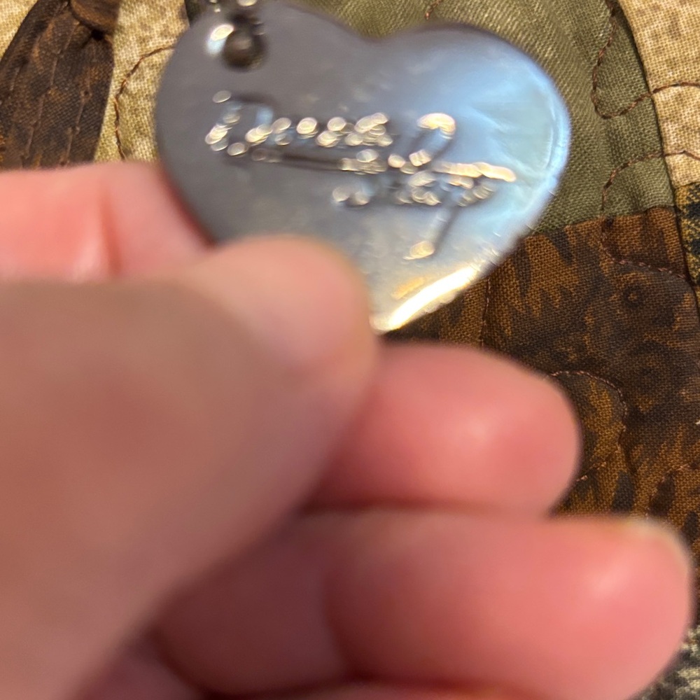 Patchwork Shoulder Bag - Brown And Green - image 2